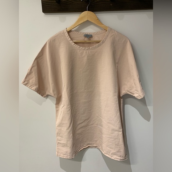 COS Oversized Cotton Blend Top - Picture 1 of 8